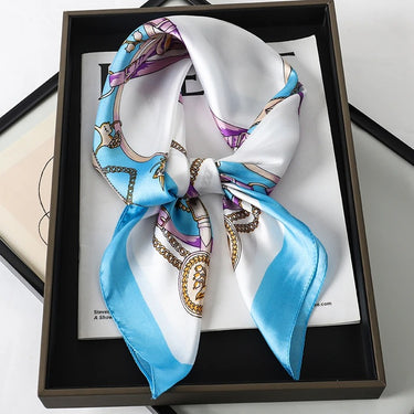 Foulard en Satin de Soie Luxueux - StudioSoie